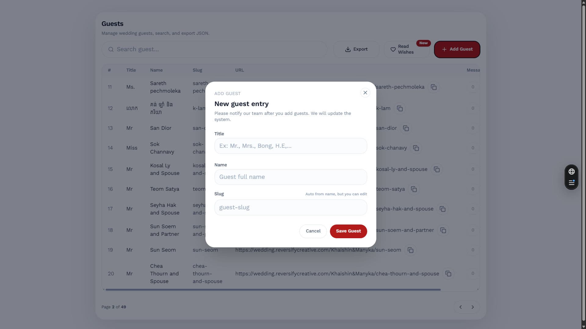 Digital Invitation Platform for Events preview