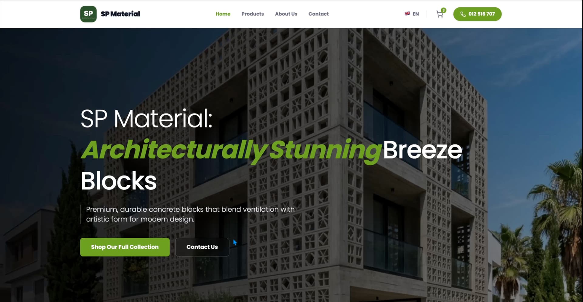 SP Material E-commerce Platform detail 4